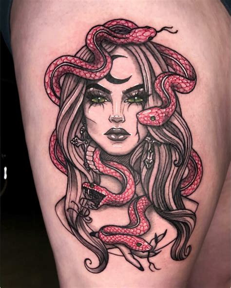 pictures of medusa tattoos.